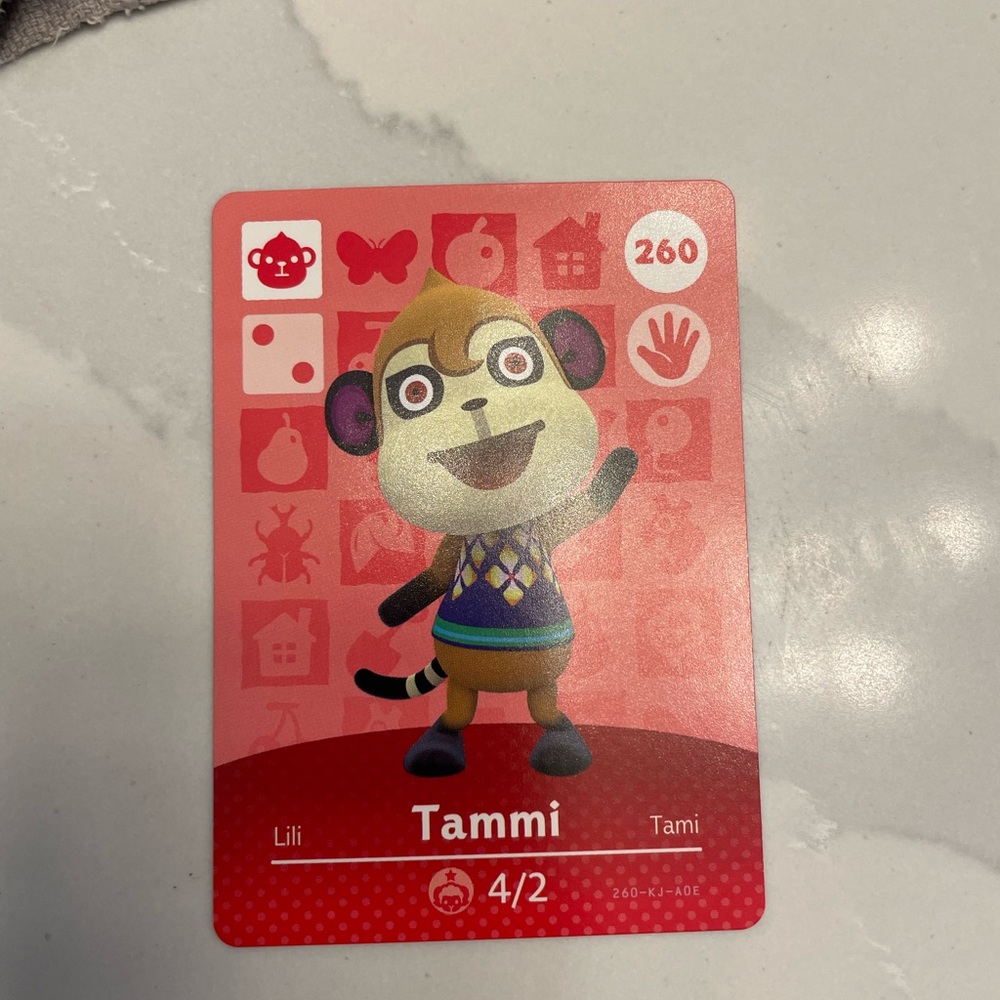Animal Crossing New Horizon Amiibo -Tammi